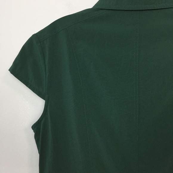 asifeir Tiered Button Down Cap Sleeved Midi Dress - Picture 12 of 15